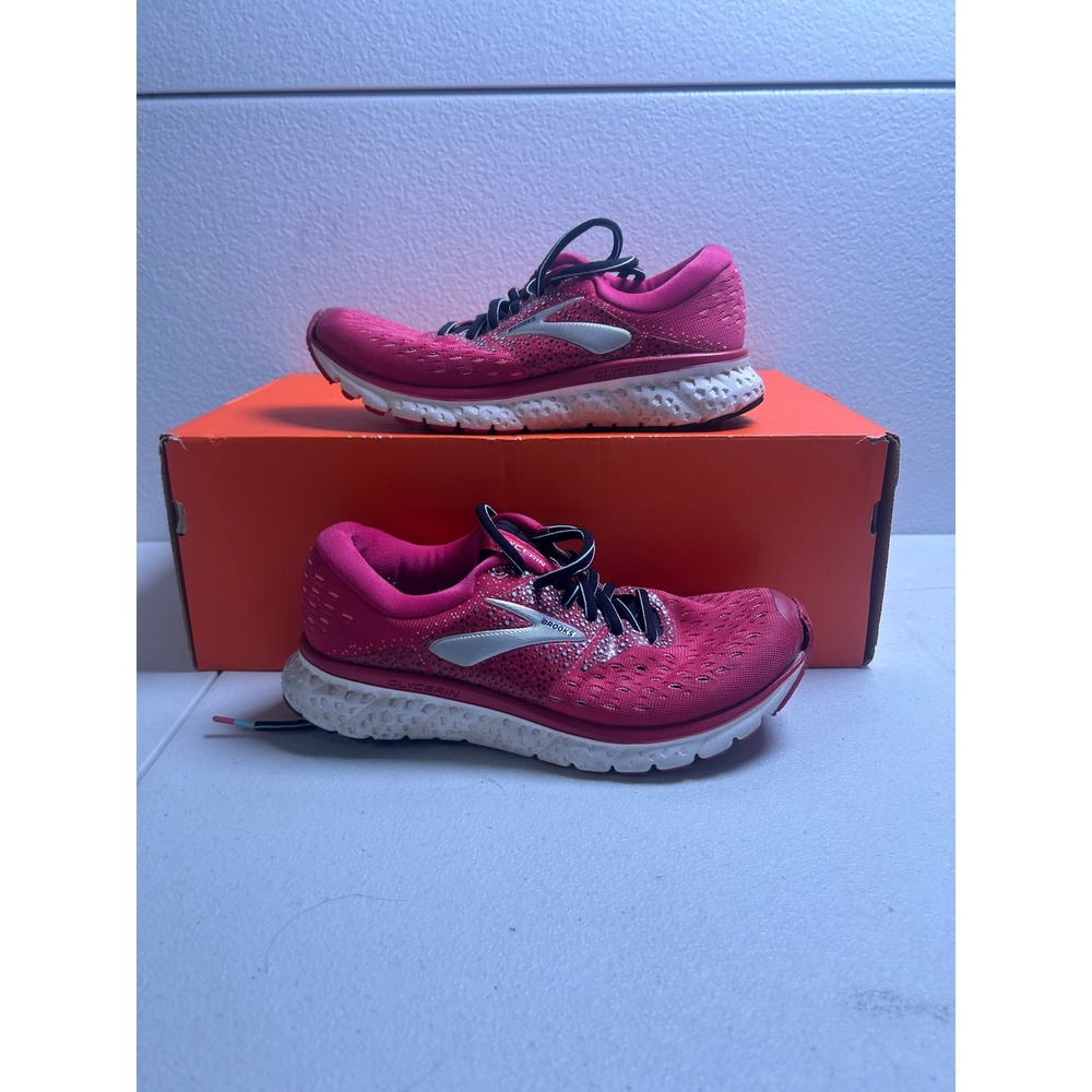 Brooks Glycerin 17 Pink Running Shoes Womens Size 7 #3175